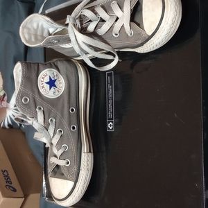 Little Boy/Toddler size 11.5, Gray Converse All Star Shoes